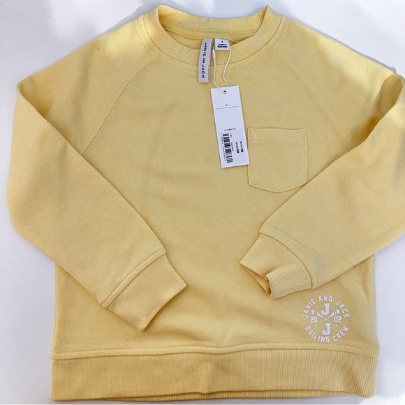 Janie and Jack Other - Janie and Jack Yellow Sailing Crew Sweatshirt Size 4